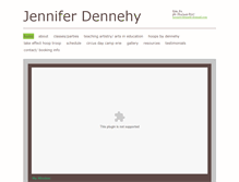 Tablet Screenshot of jenniferdennehy.com